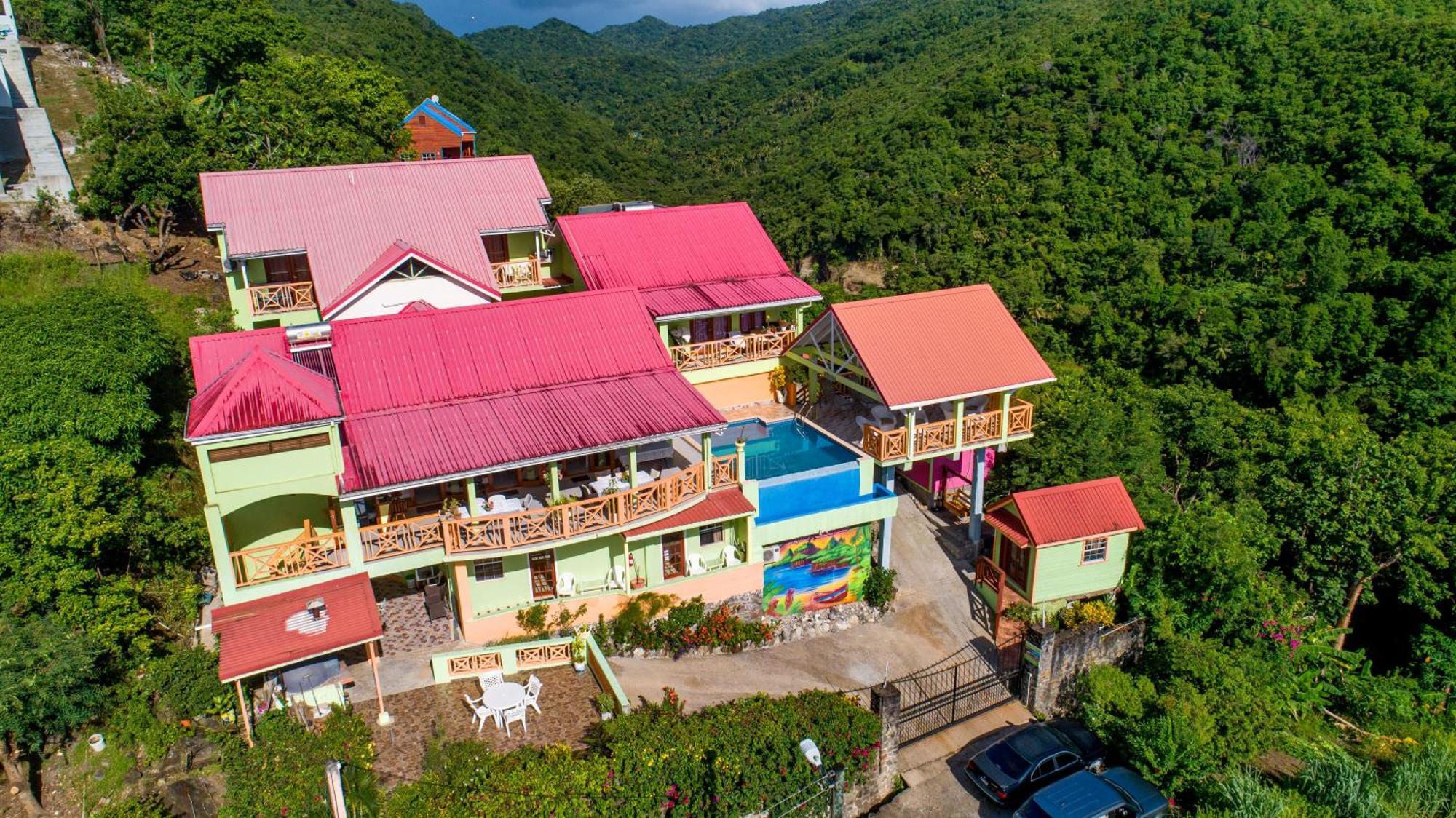 Tropical Paradise View Anse La Raye Экстерьер фото