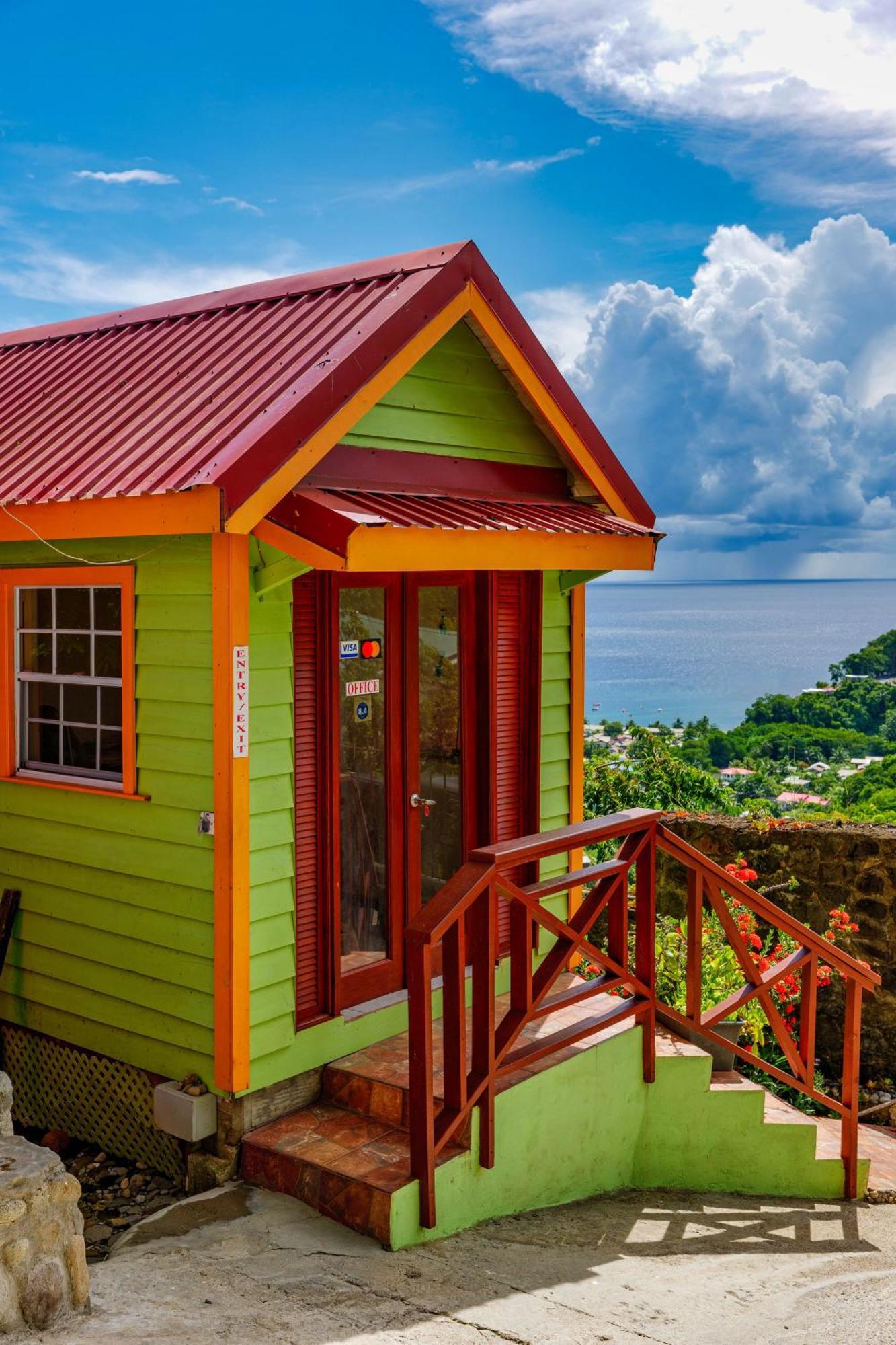 Tropical Paradise View Anse La Raye Экстерьер фото